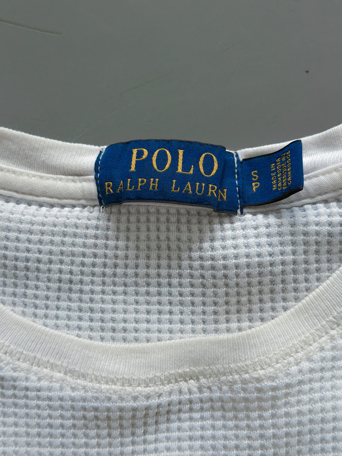 Polo Ralph Lauren Vintage *Waffle* Longsleeve / Pullover | S