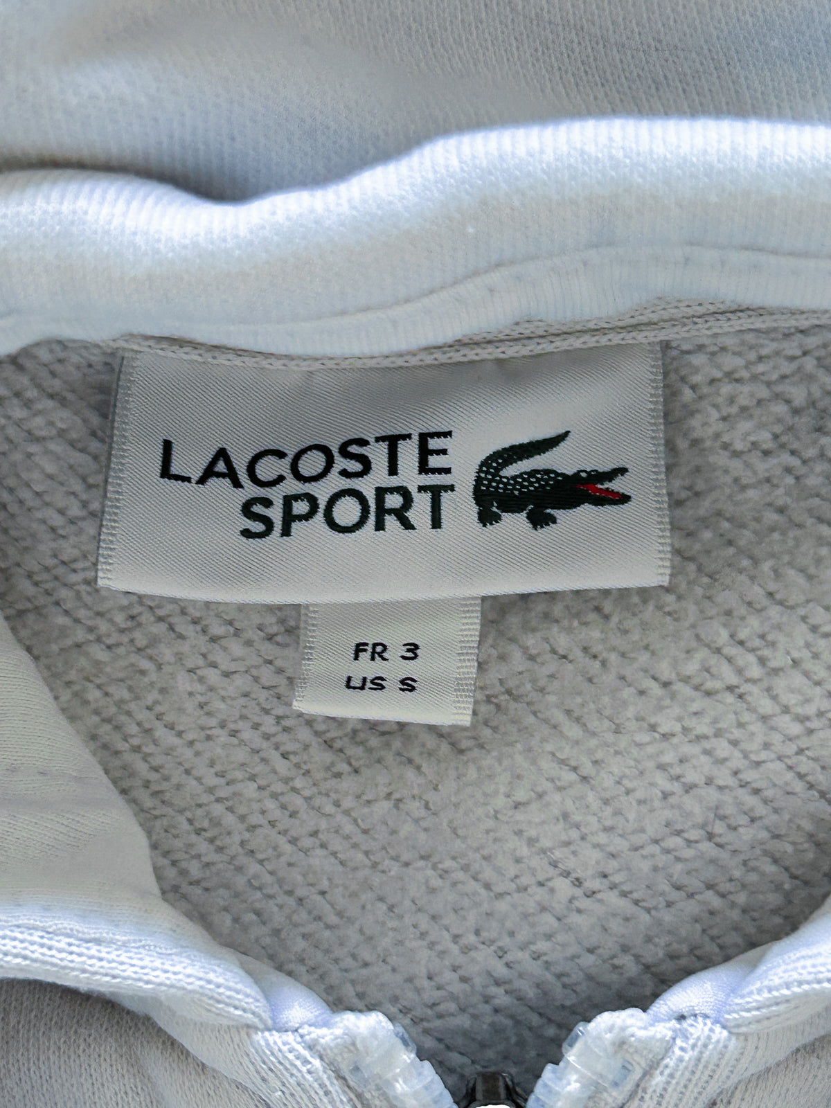 Lacoste Vintage Sweatjacke | S
