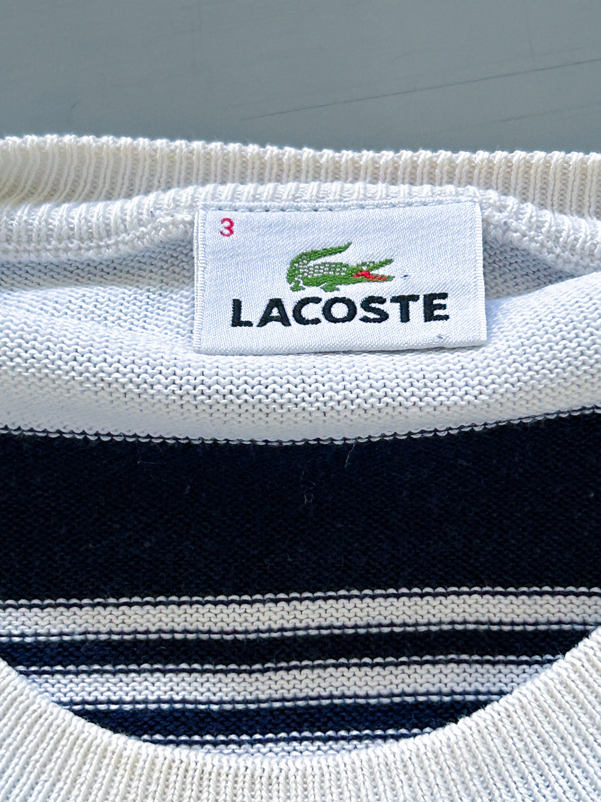 Lacoste Vintage Pullover | S