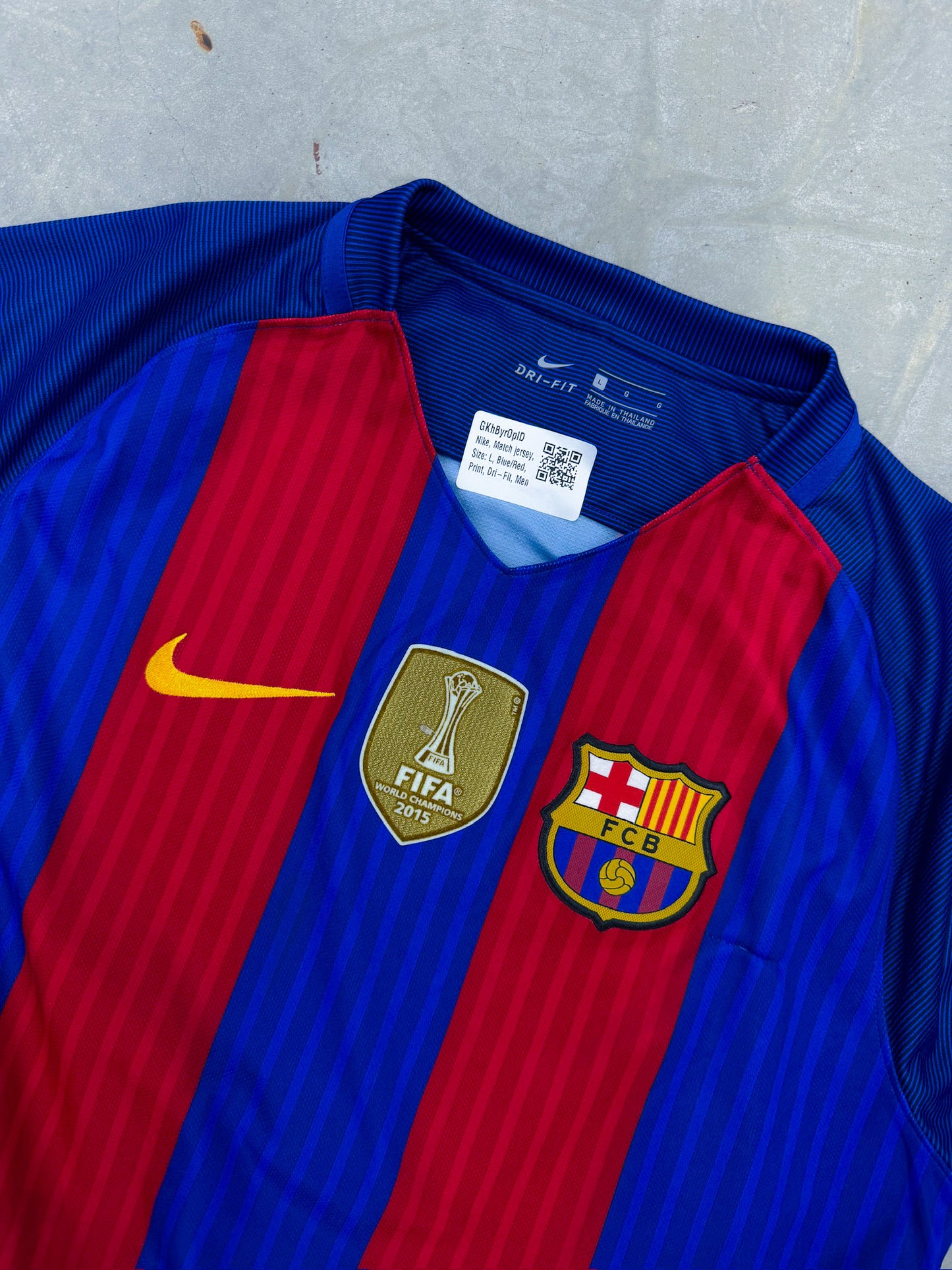 Nike x Barca Vintage World Champion Jersey "Neymar" | L