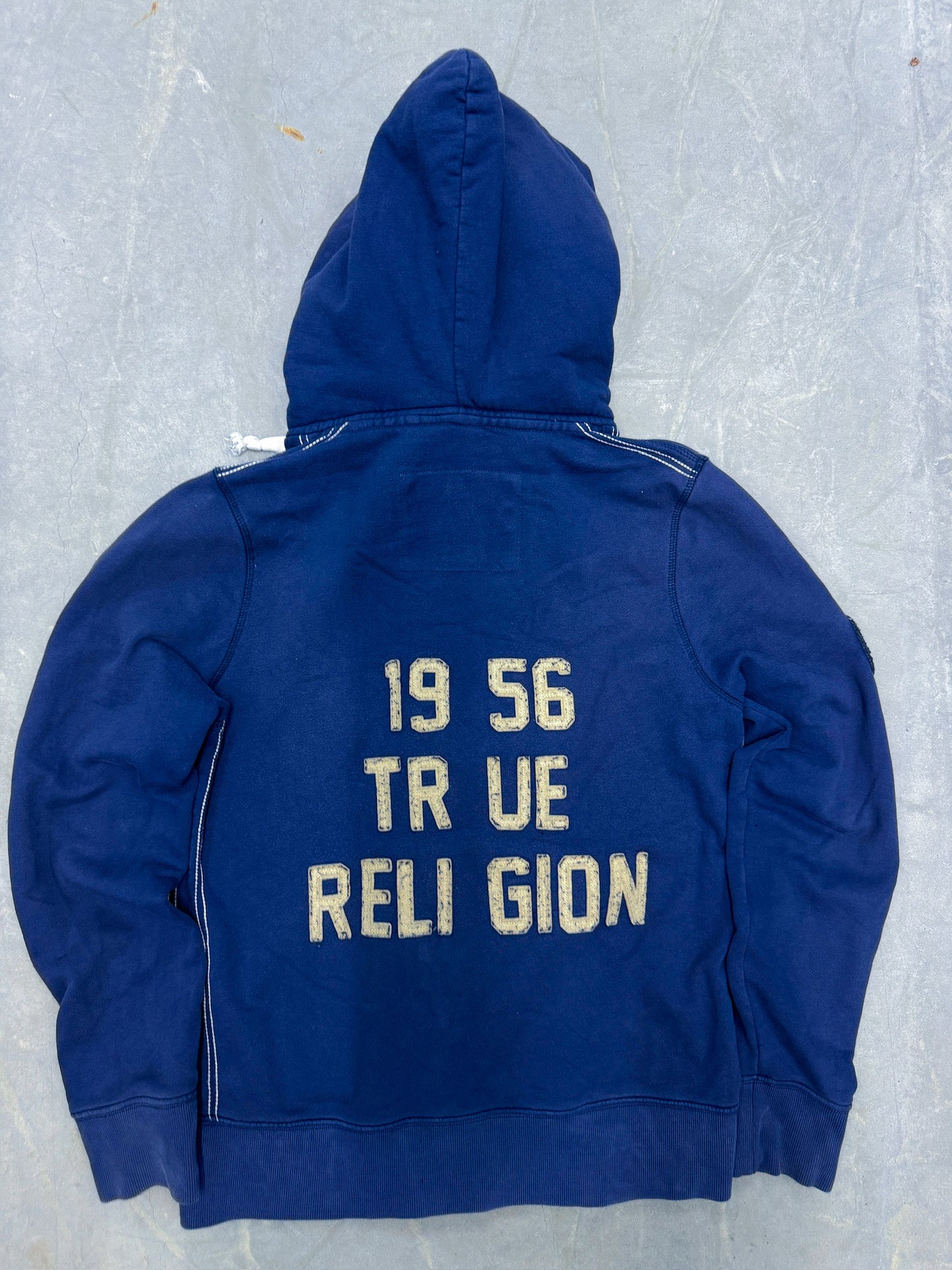 True Religion Vintage Zip Hoodie | Fittet L