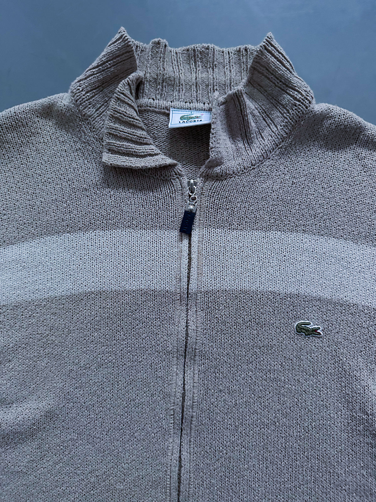 Lacoste Vintage Strickjacke | L