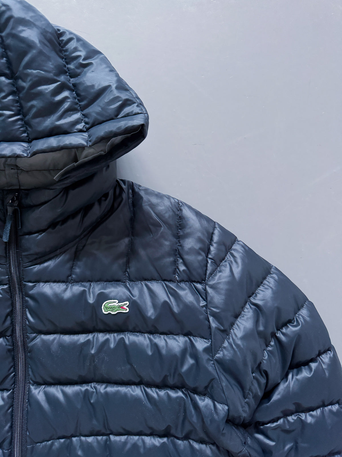 Lacoste Vintage Puffer / Winter Jacket | L