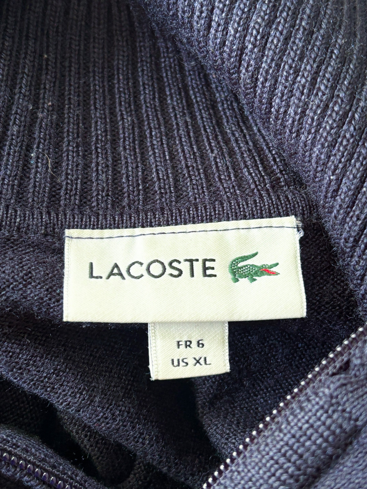 Lacoste Vintage Sweatjacke | XL