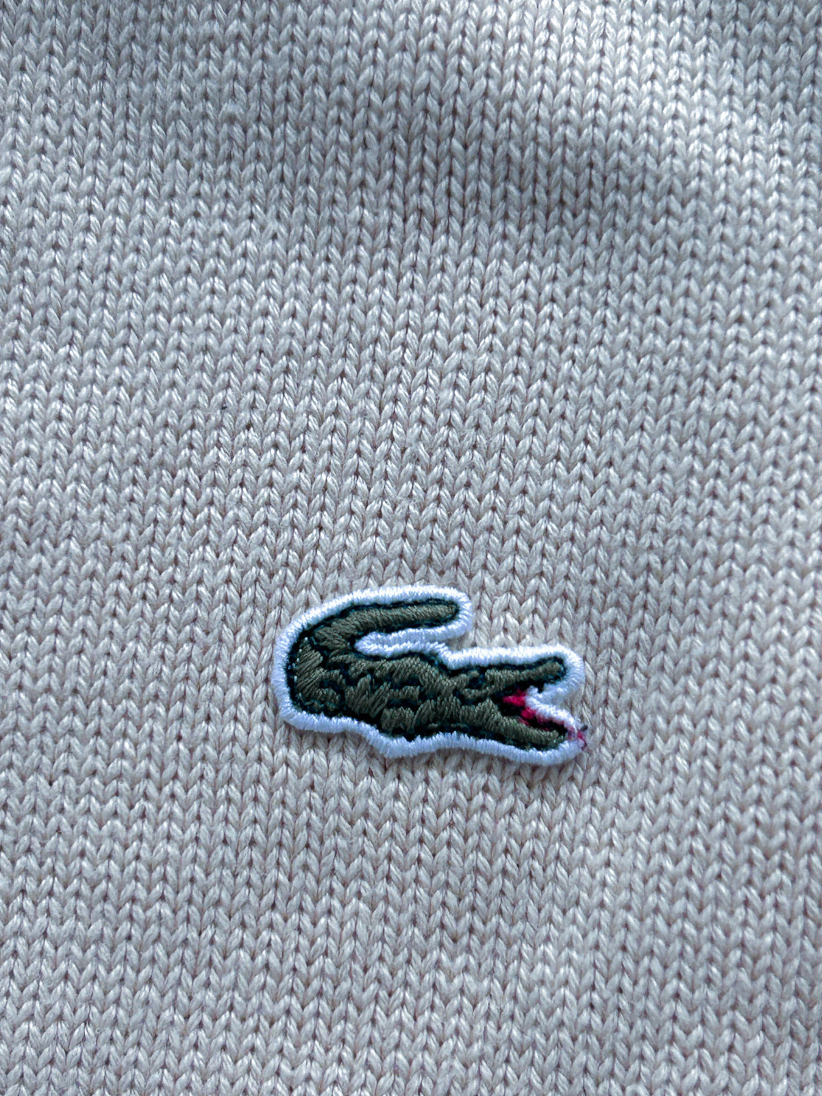 Lacoste Vintage Strickjacke | L