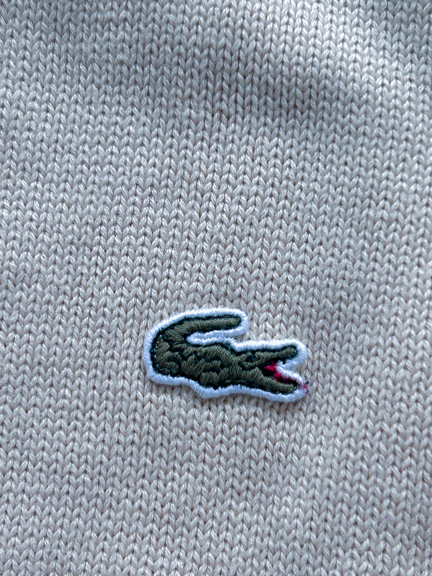 Lacoste Vintage Strickjacke | L