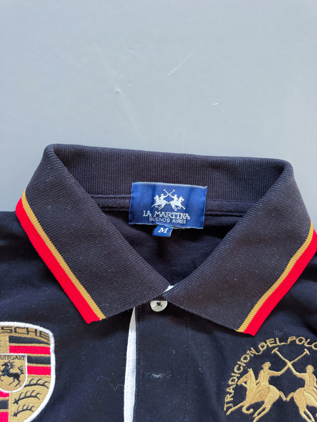 La Martina x Porsche Vintage Polo-Shirt | S