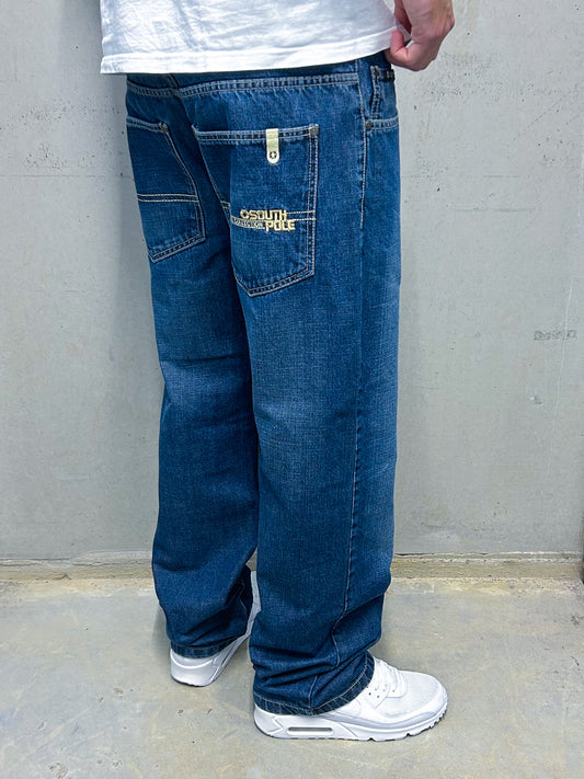 Southpole Vintage Baggy Jeans | L
