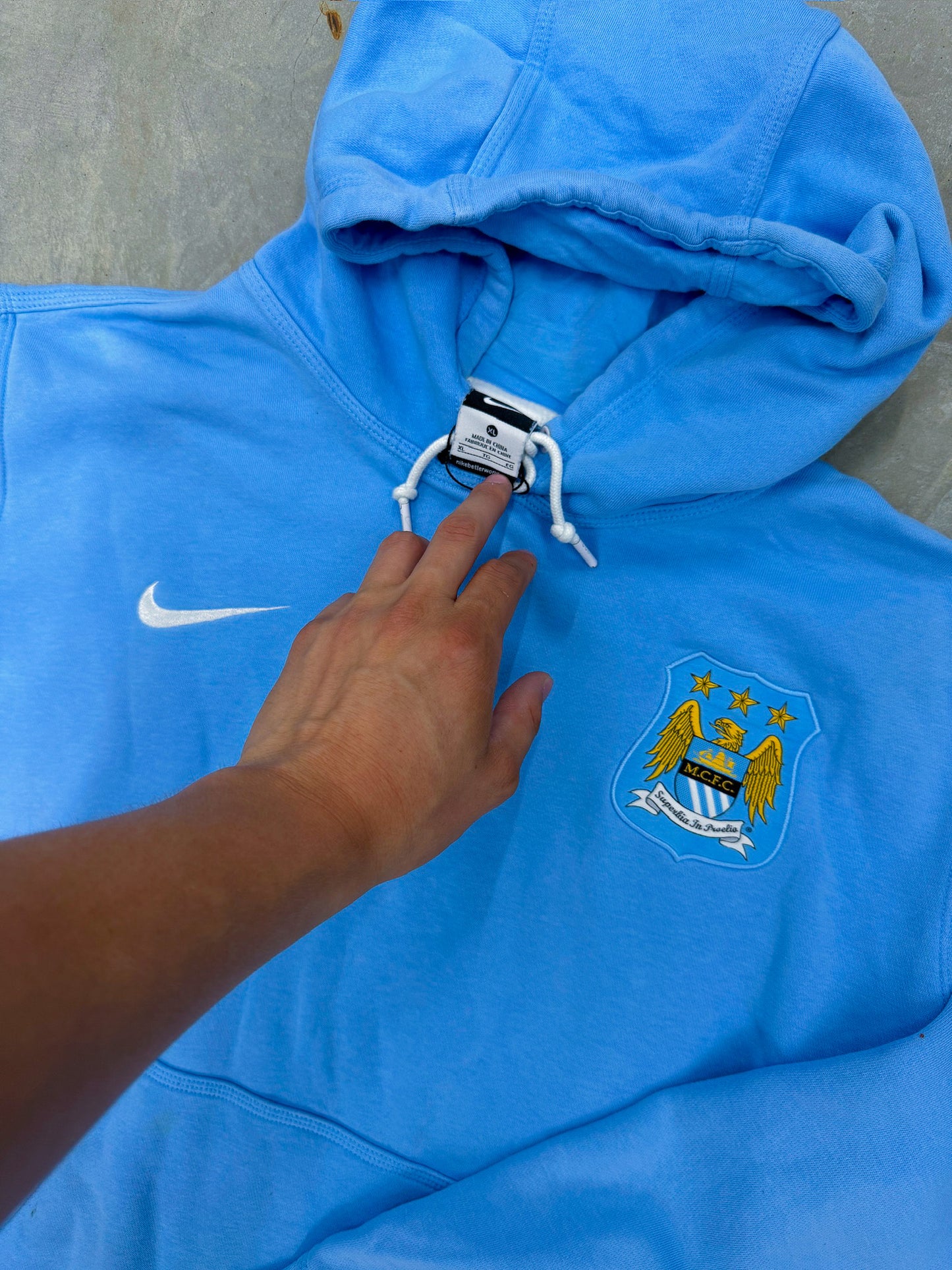 Vintage Nike x ManCity Pullover | XL