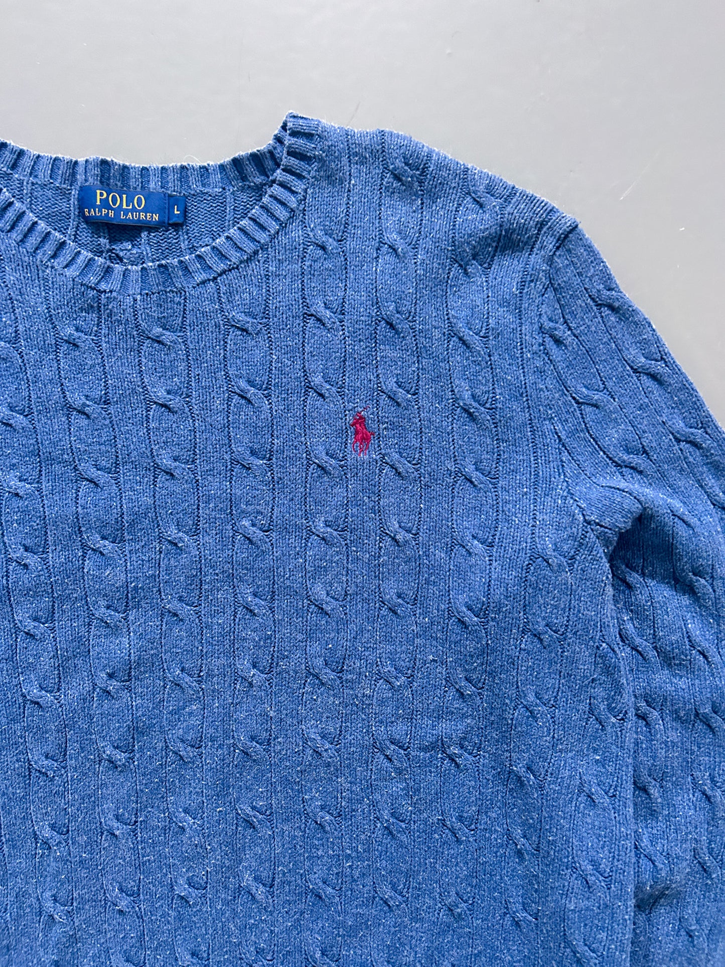 Polo Ralph Lauren Vintage *Cable Knit* Pullover | L