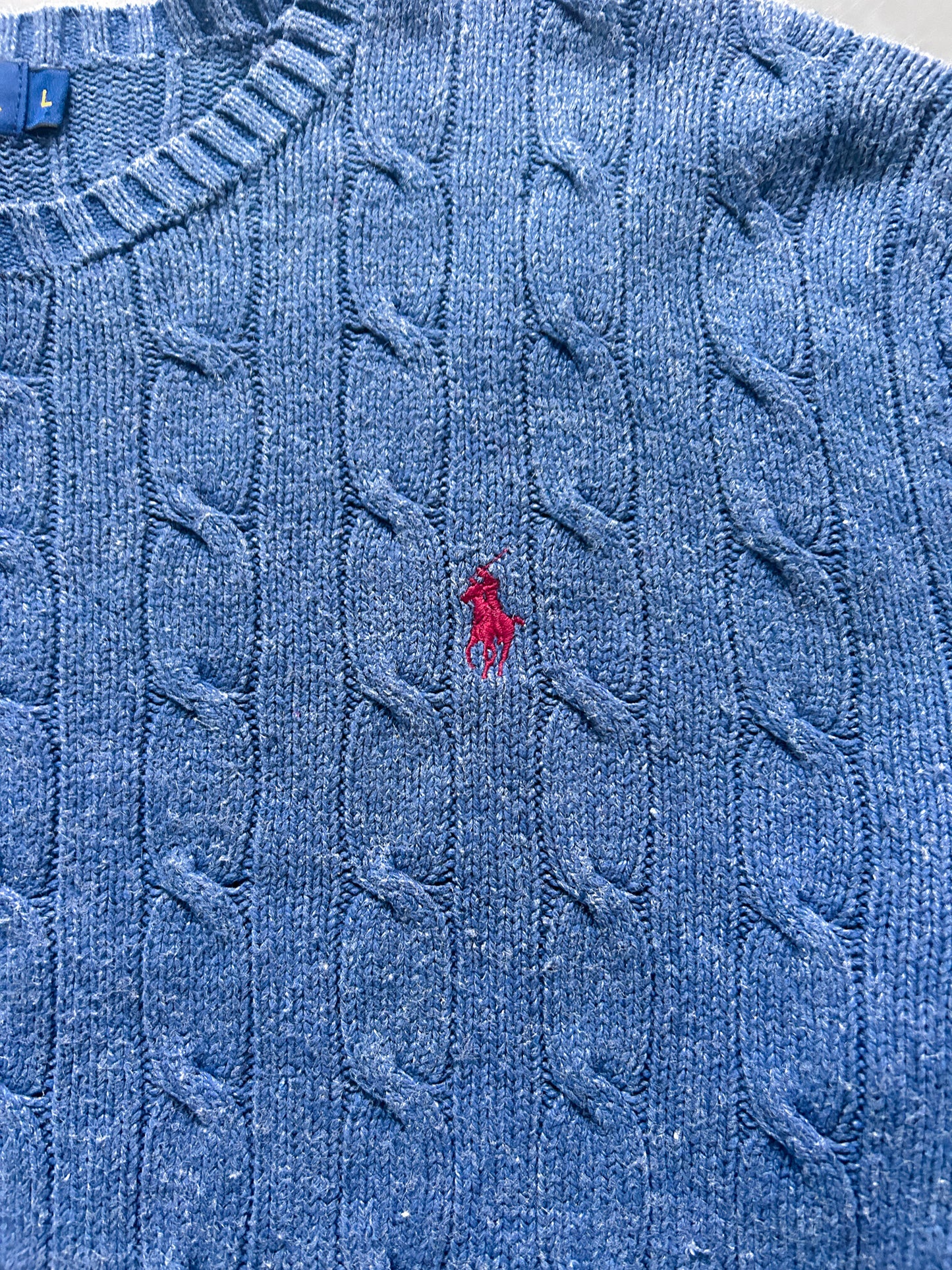 Polo Ralph Lauren Vintage *Cable Knit* Pullover | L