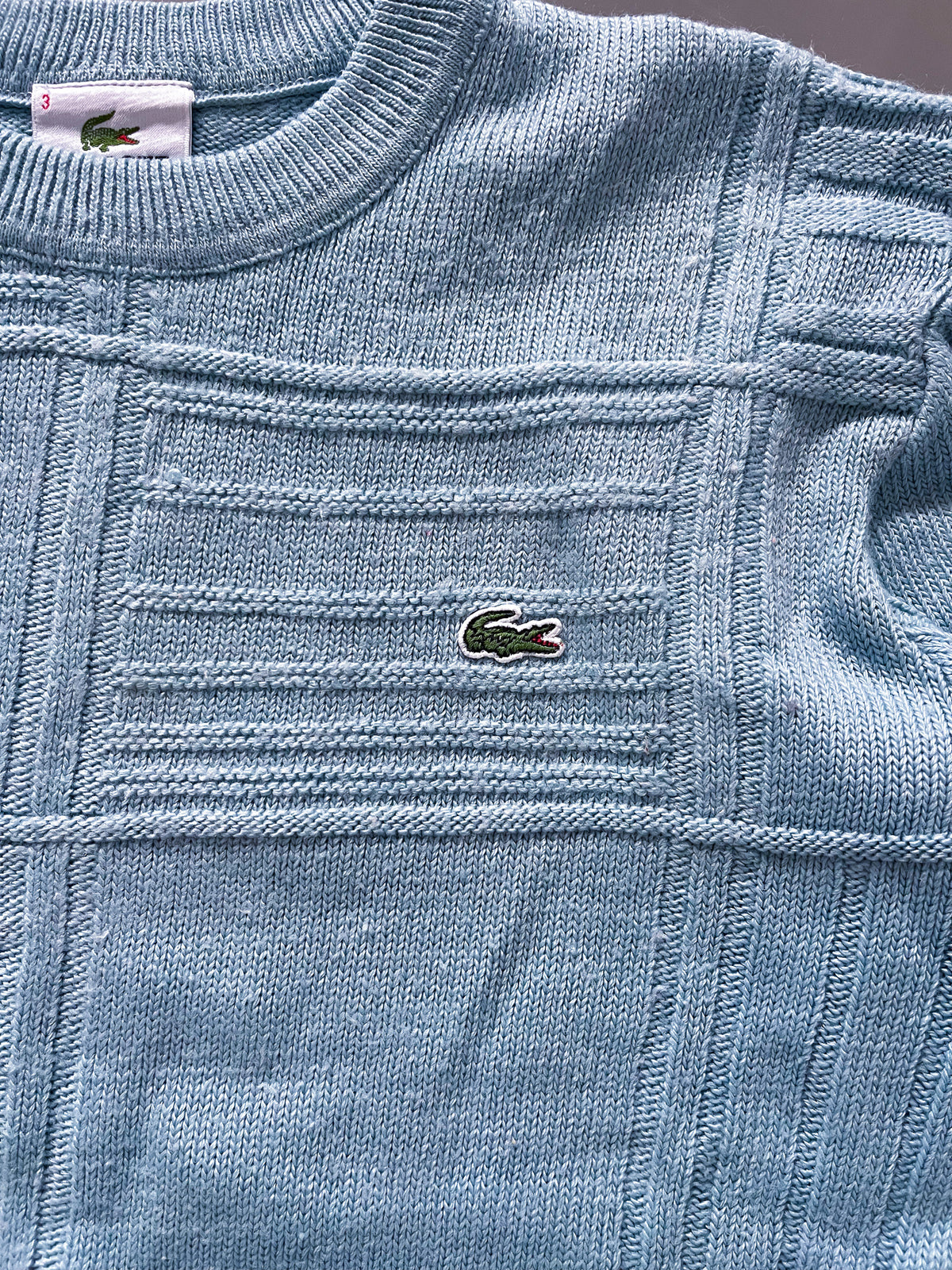 Lacoste Vintage *Babyblue* Pullover | S