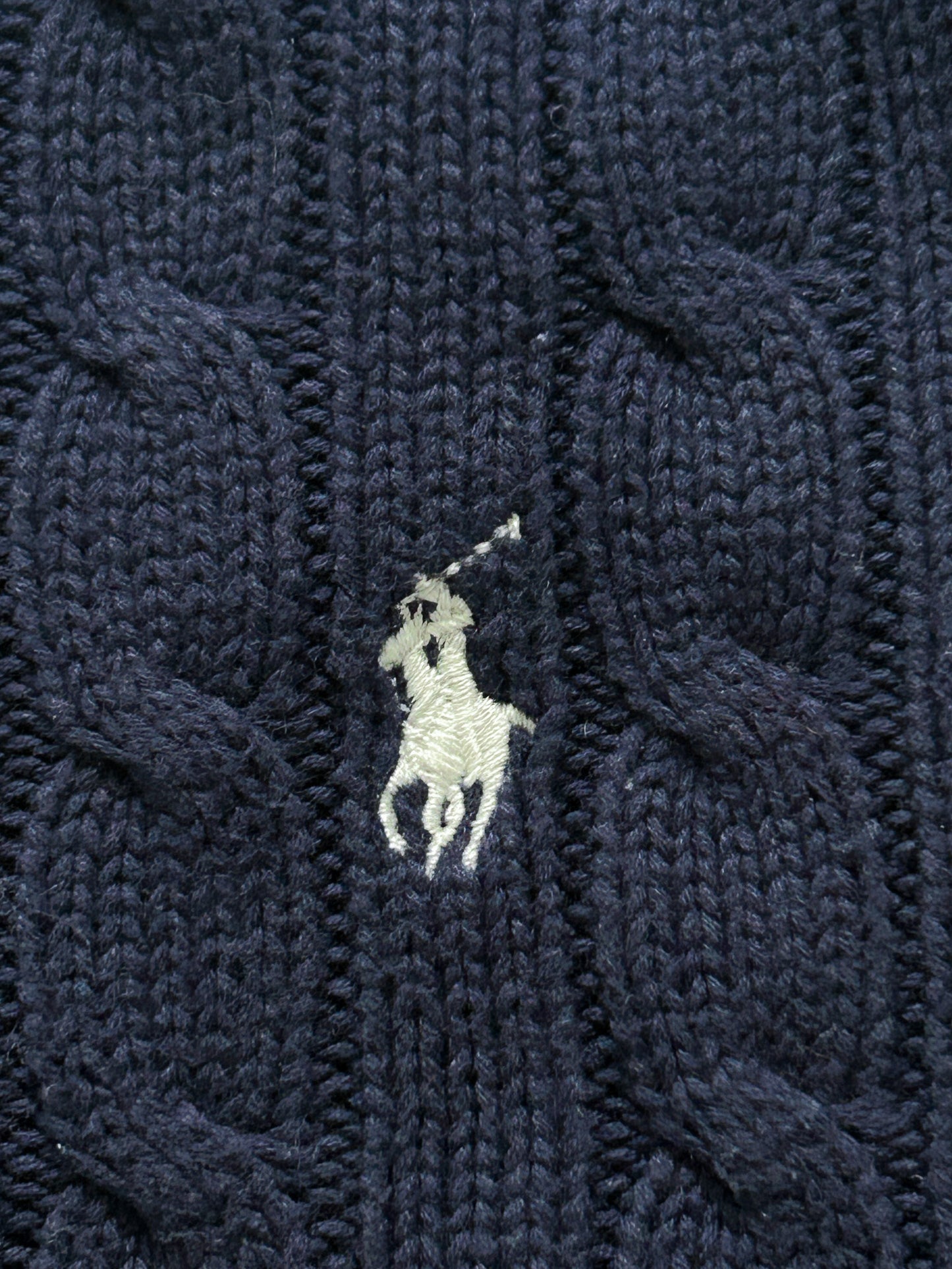 Polo Ralph Lauren Vintage *Cable Knit* Pullover | S