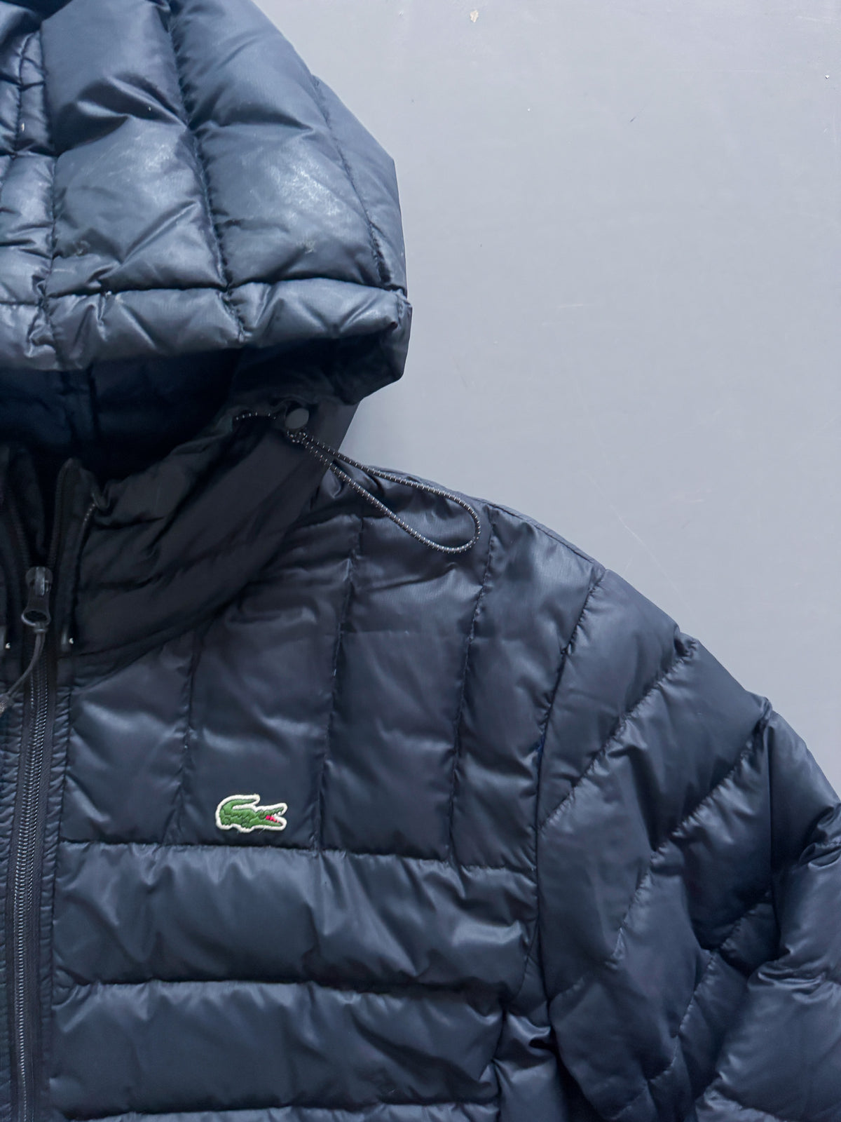 Lacoste Vintage Puffer / Winter Jacket | L