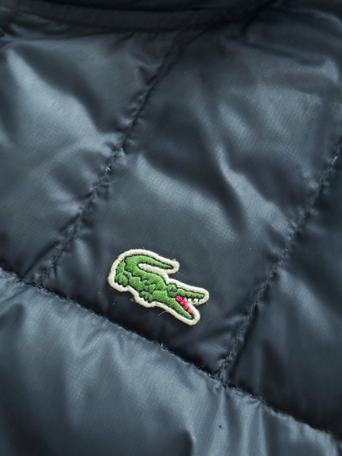 Lacoste Vintage Puffer / Winter Jacket | L