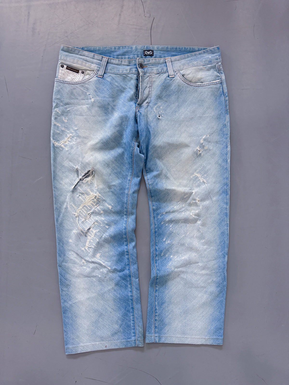 Dolce & Gabbana Vintage Distressed Jeans | M/L
