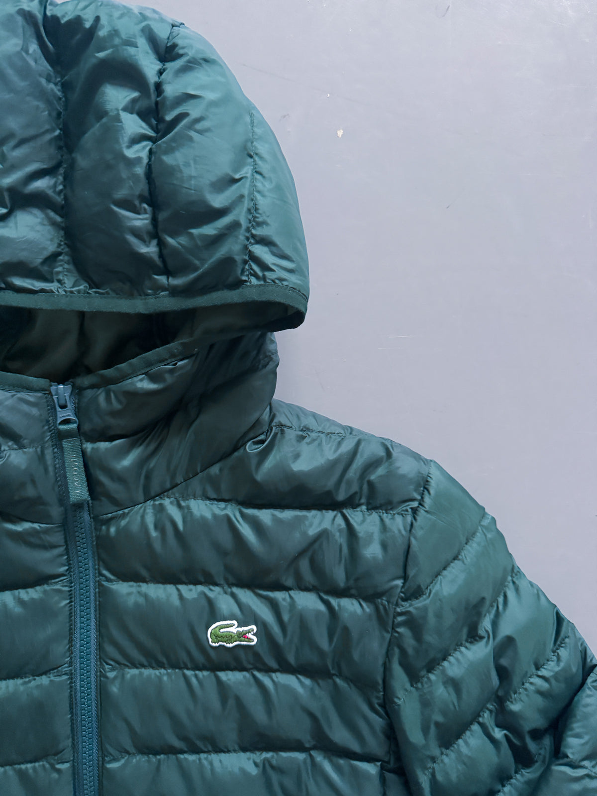 Lacoste Vintage *FOREST GREEN* Puffer / Winter Jacket | S/M