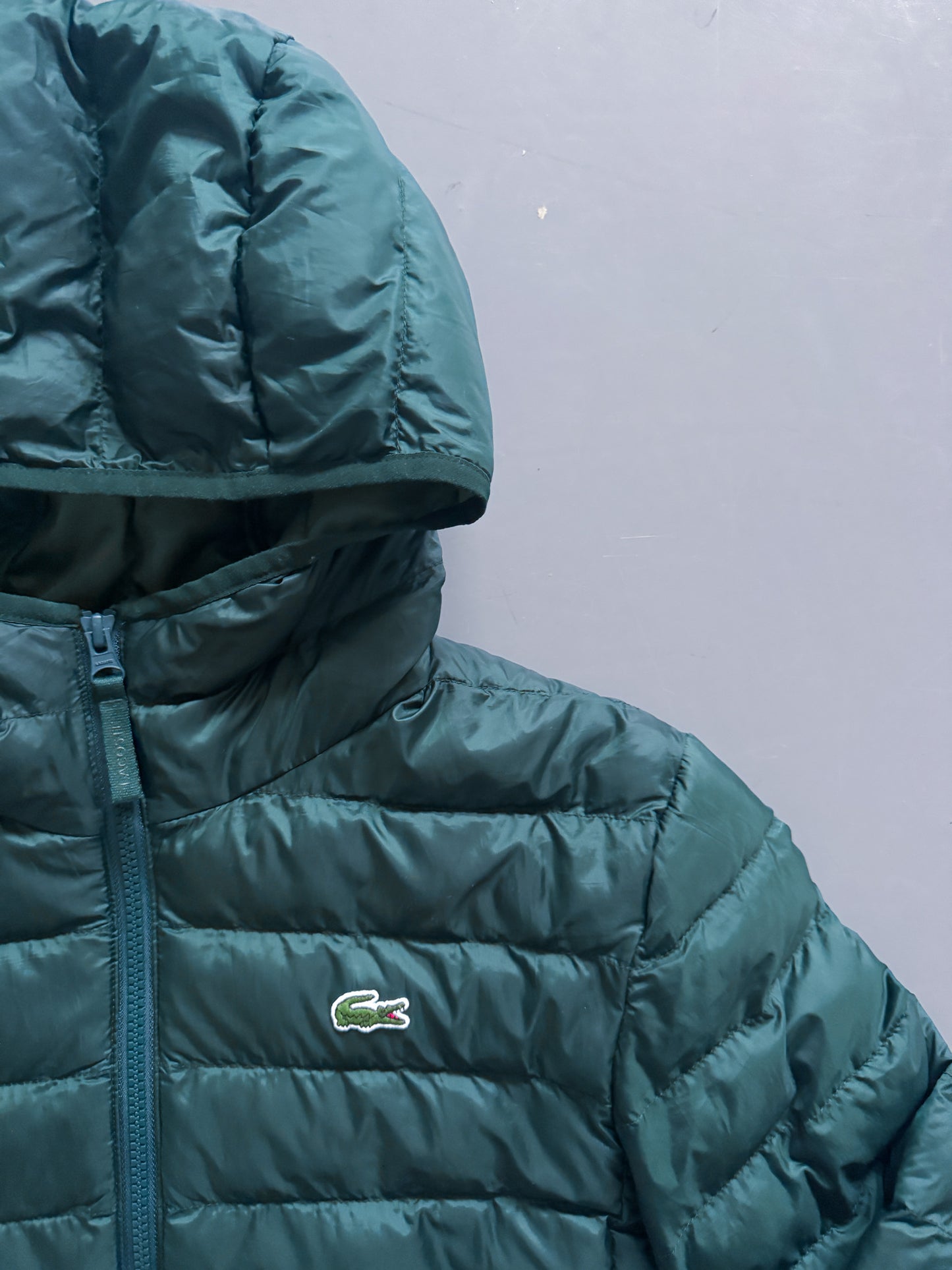 Lacoste Vintage *FOREST GREEN* Puffer / Winter Jacket | S/M
