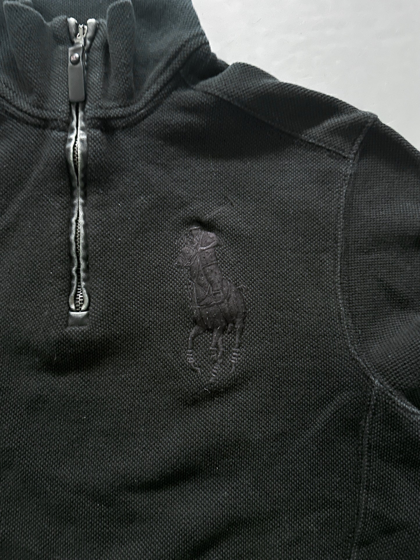 Polo Ralph Lauren Vintage Quarter Zip Pullover | S