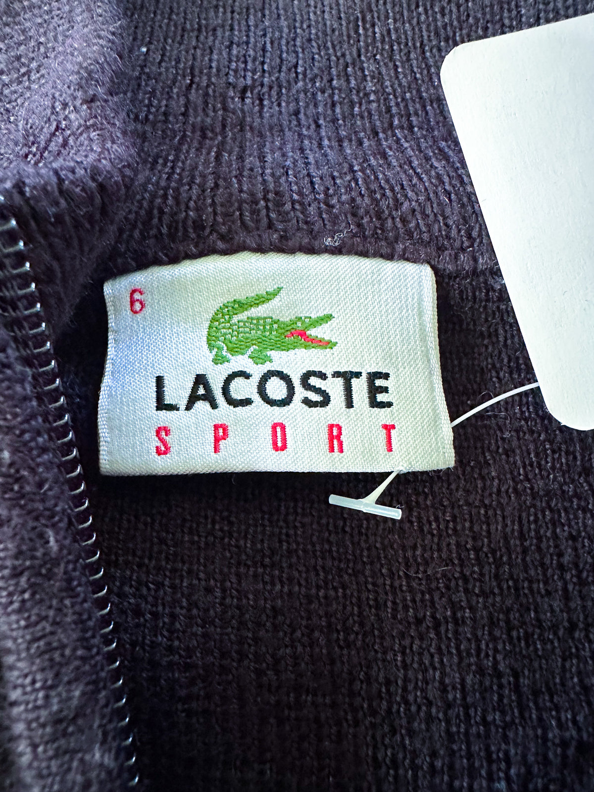 Lacoste Vintage Strickjacke | L