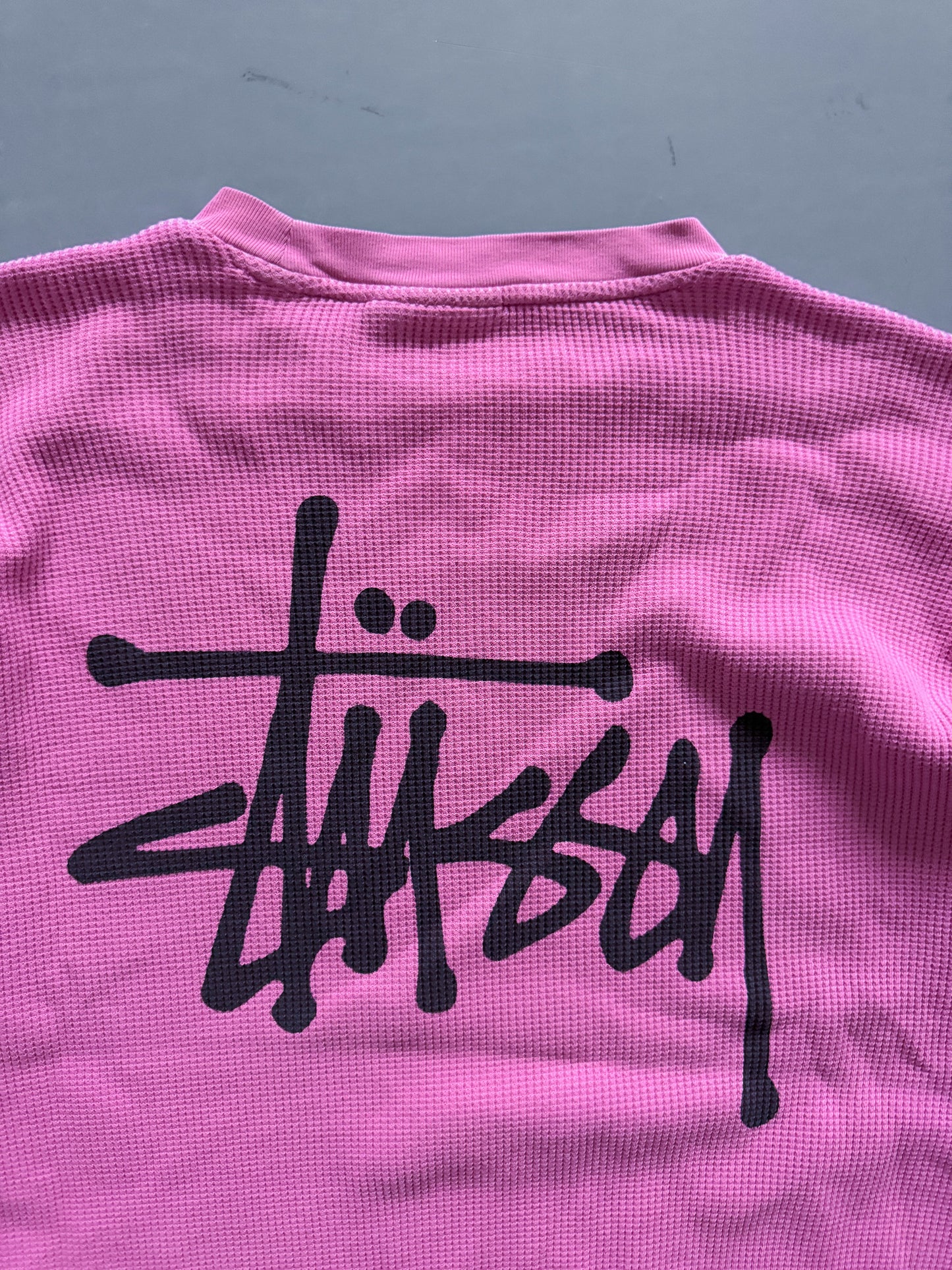 Stüssy Vintage *Waffle* Longsleeve / Pullover | M
