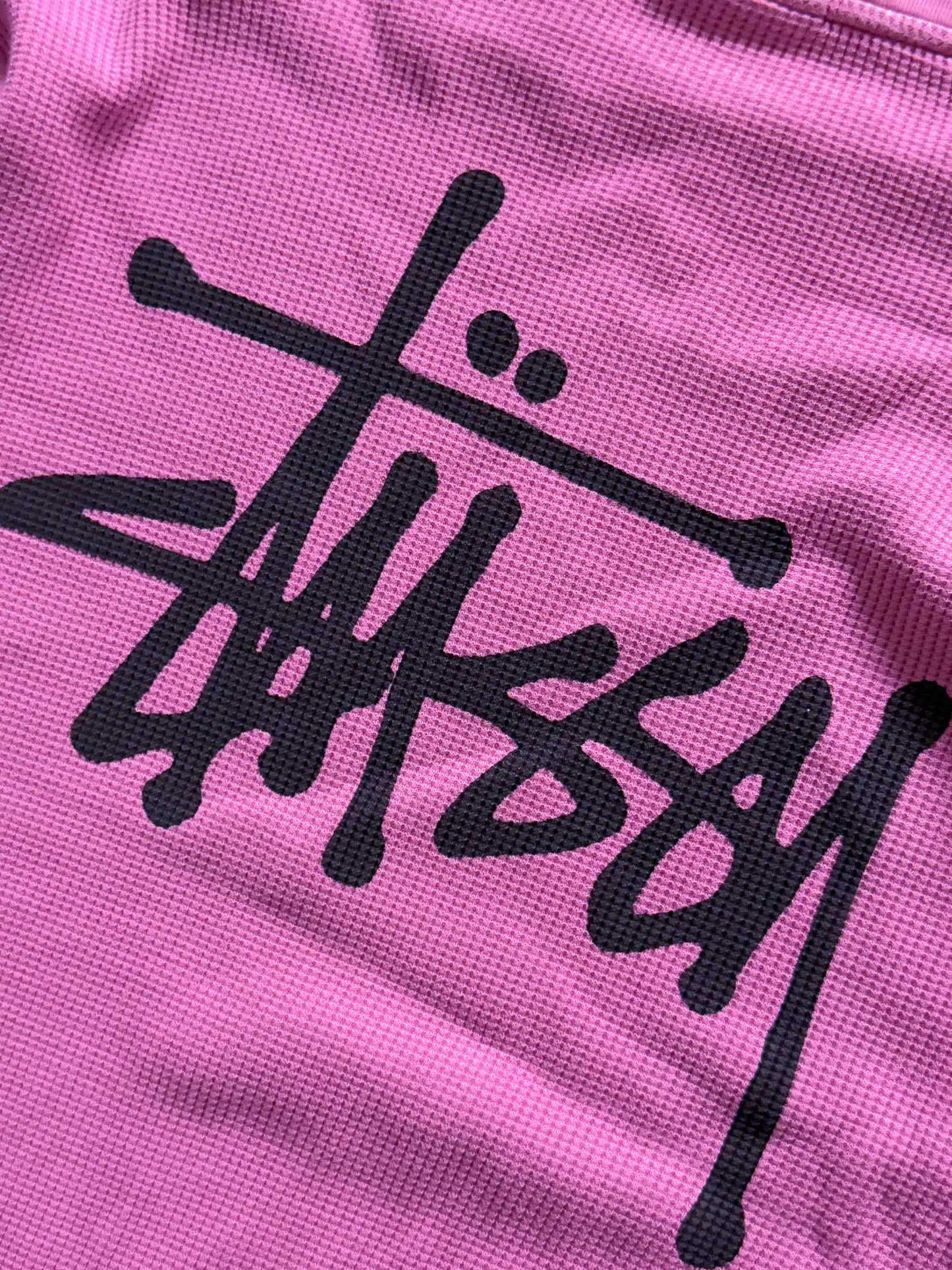 Stüssy Vintage *Waffle* Longsleeve / Pullover | M