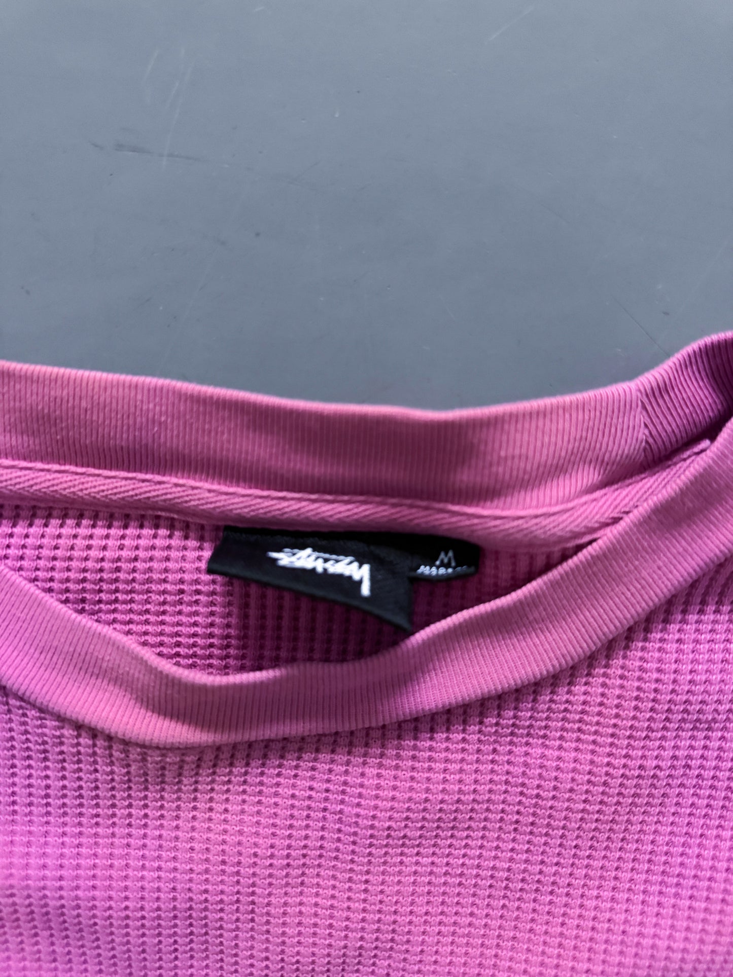 Stüssy Vintage *Waffle* Longsleeve / Pullover | M