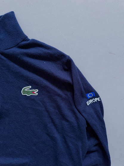 Lacoste *EUROPE* Vintage Quarter Zip / Pullover  | L