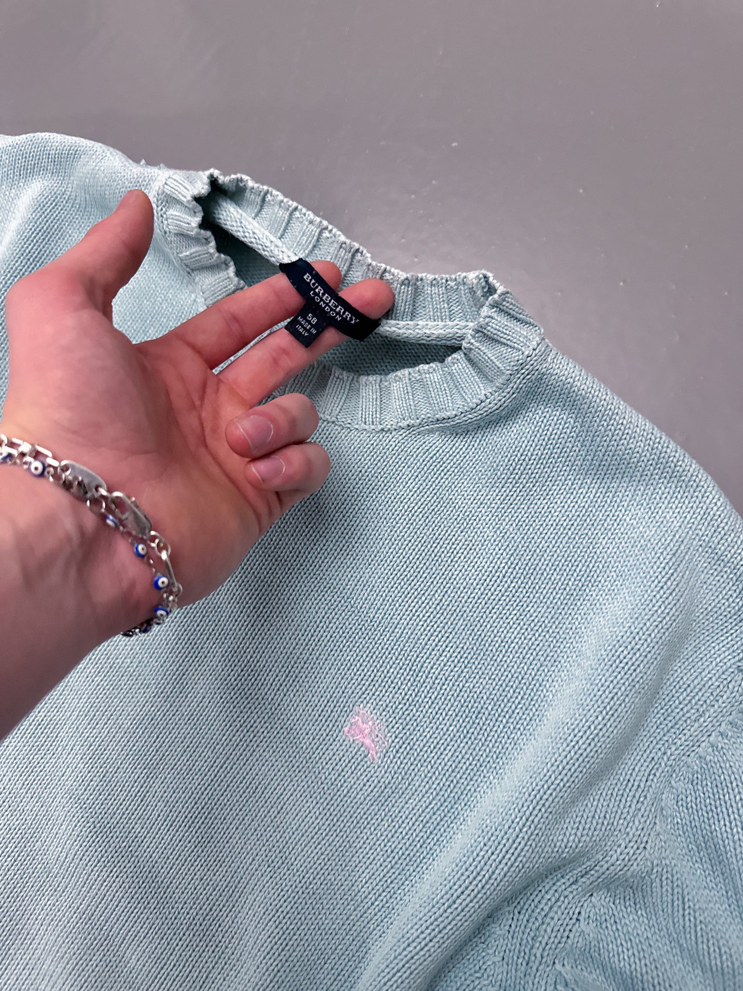 Vintage Burberry Pullover | L