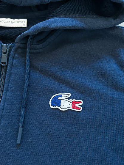 Lacoste x Frankreich Vintage Sweatjacke | L