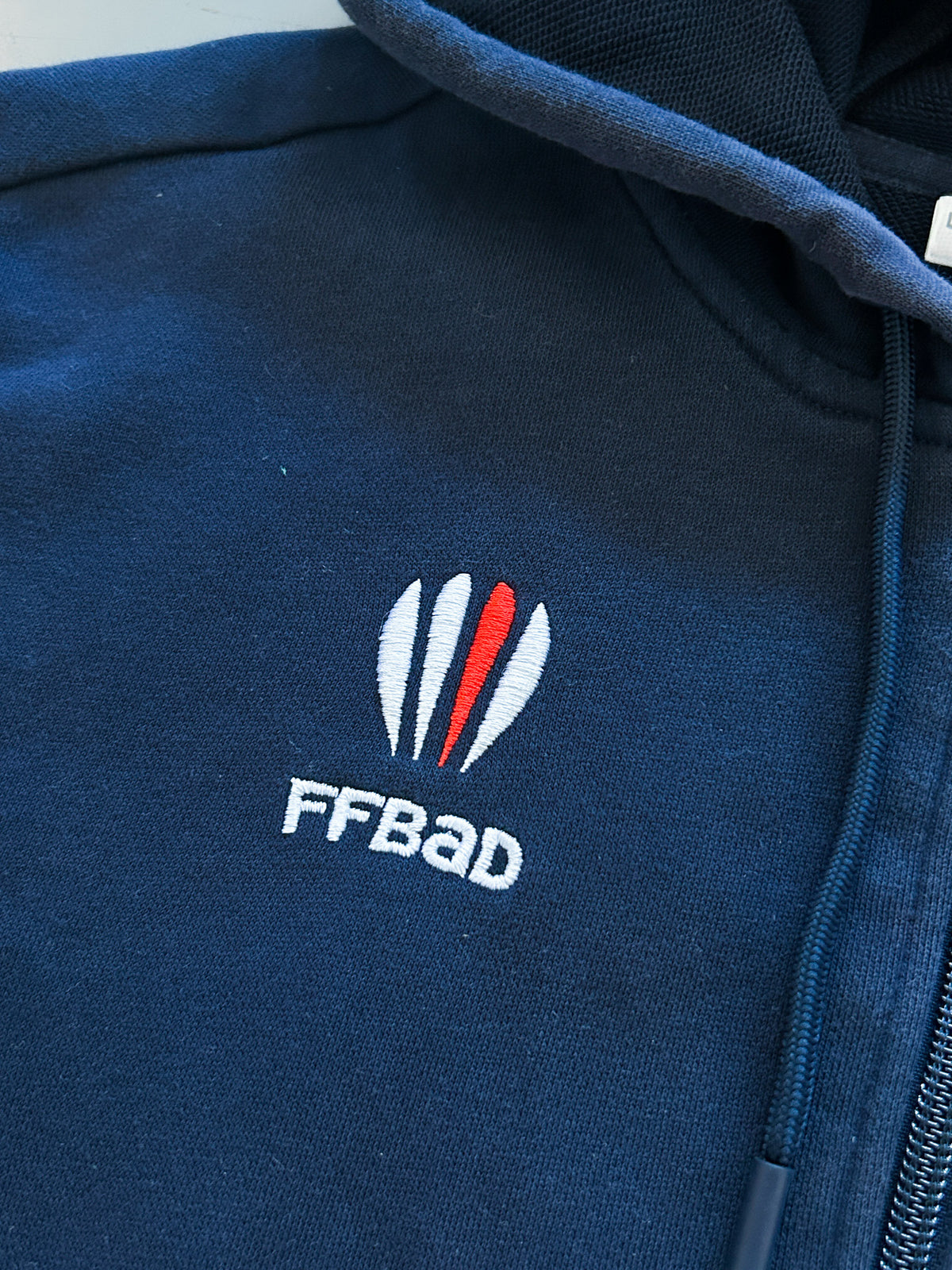 Lacoste x Frankreich Vintage Sweatjacke | L