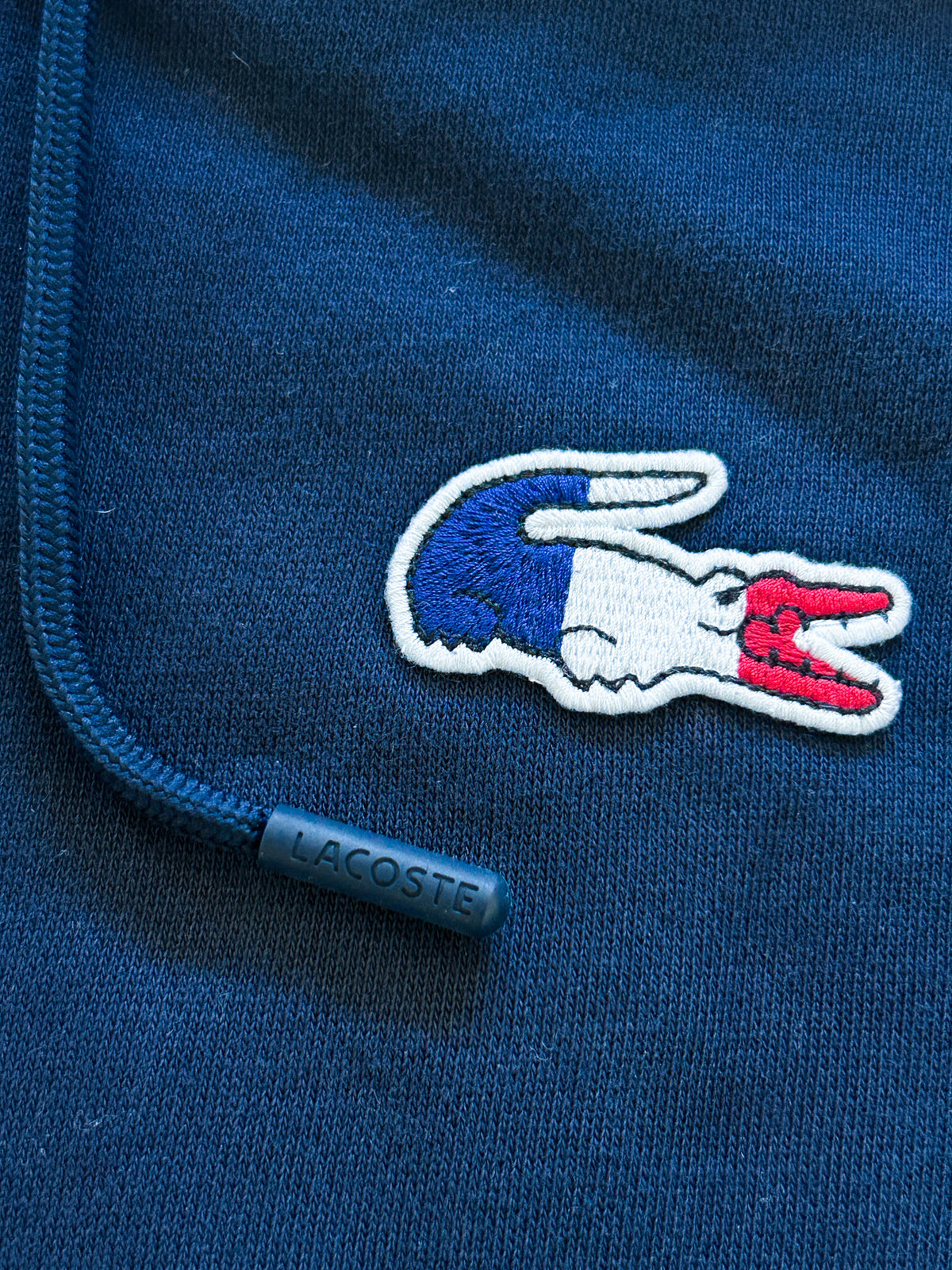 Lacoste x Frankreich Vintage Sweatjacke | L