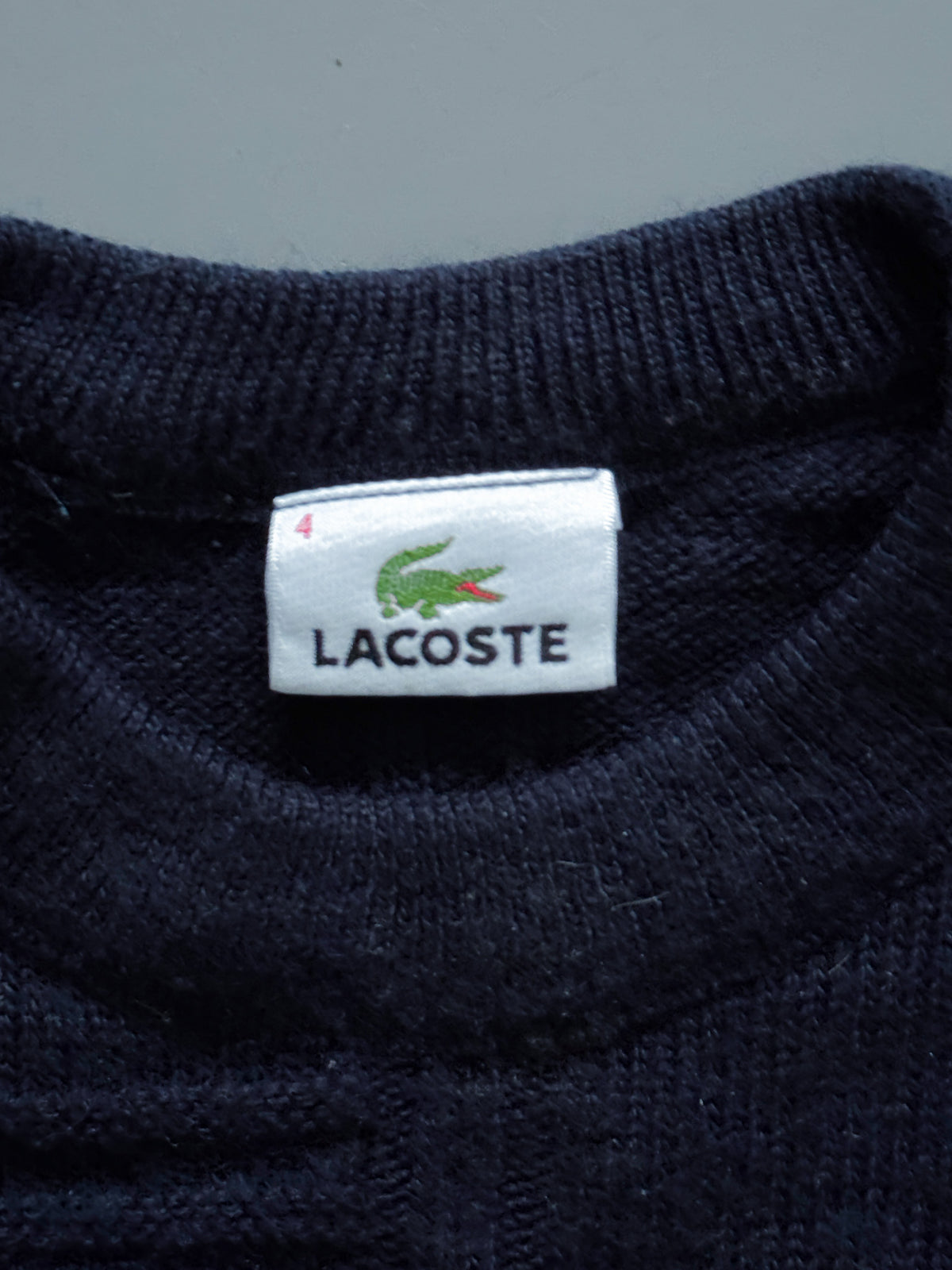 Lacoste Vintage Pullover | M