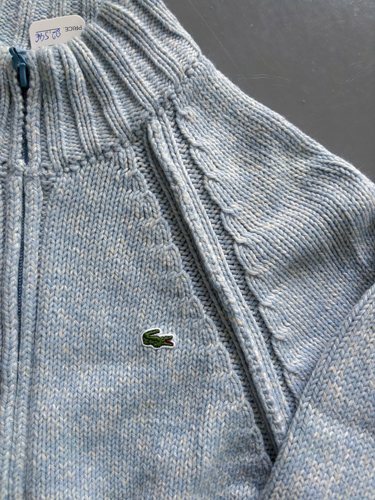 Lacoste Vintage Strickjacke | XS