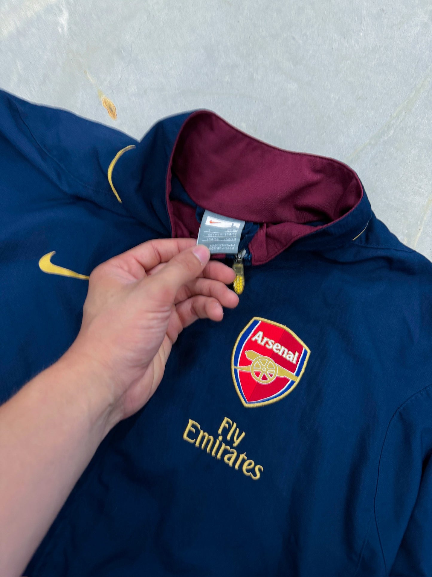 Vintage Nike x Arsenal Trackjacket | L