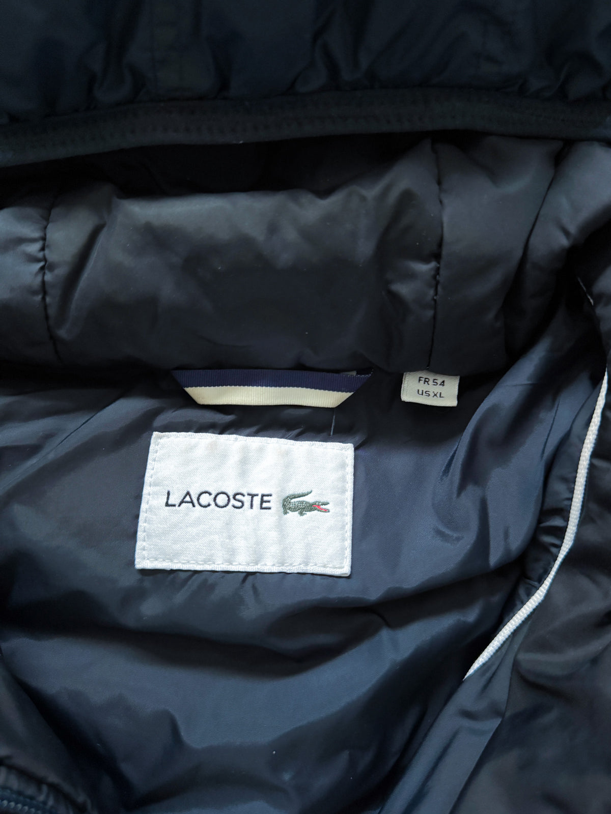 Lacoste Vintage Puffer / Winter Jacket | L