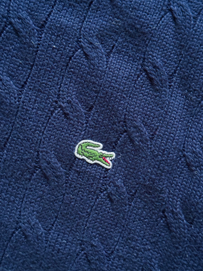 Lacoste Vintage *Cable Knit* Pullover | M