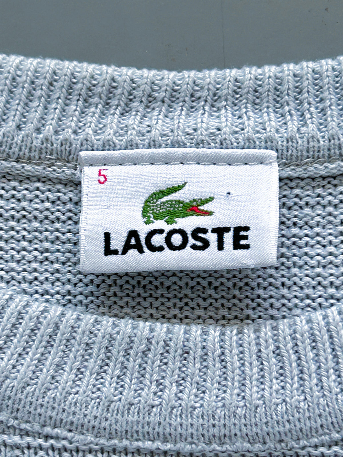 Lacoste Vintage *Babyblue* Pullover | L