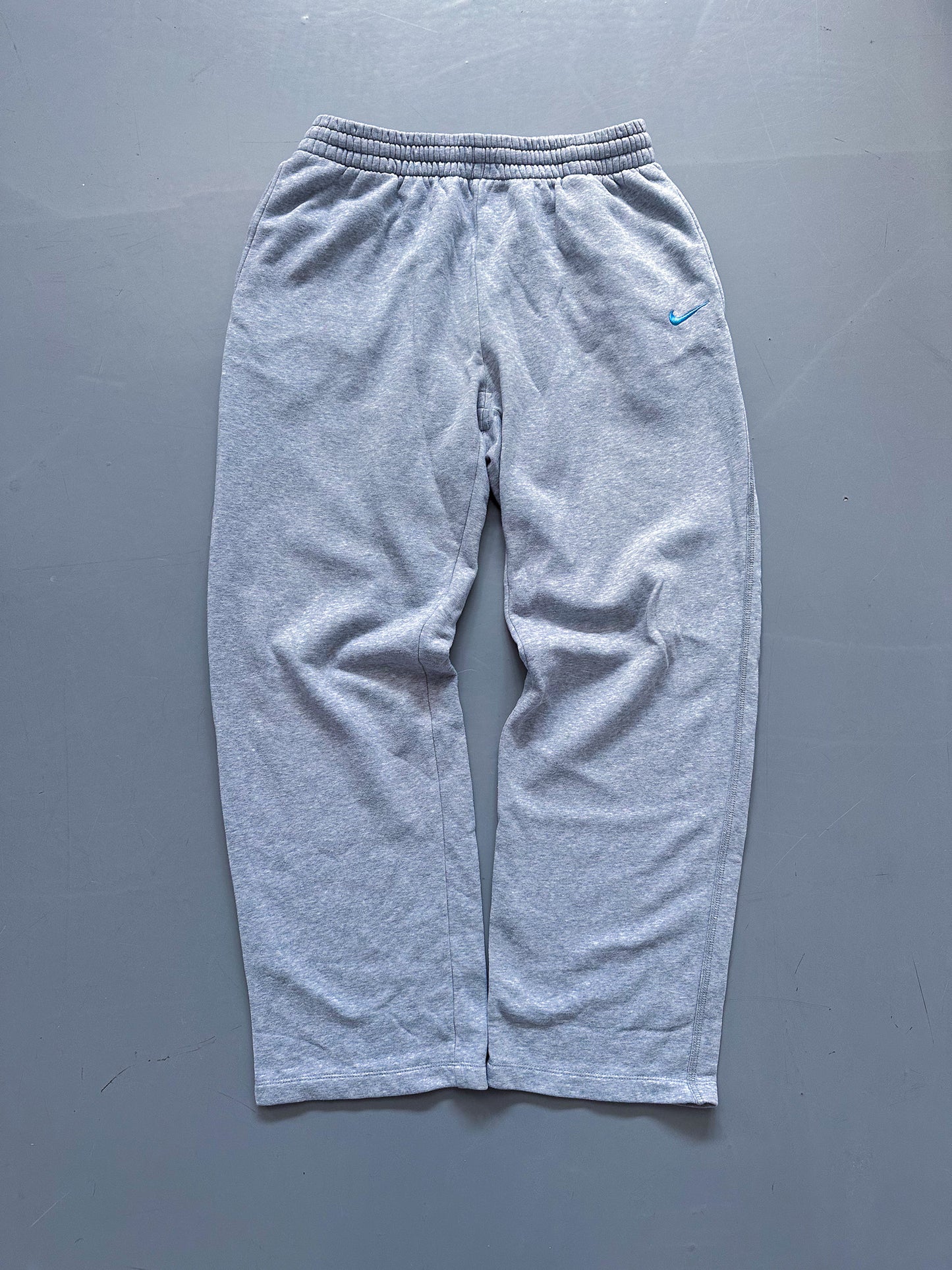 Nike Vintage Open Leg *Blue Logo* Sweatpants / Jogger | L