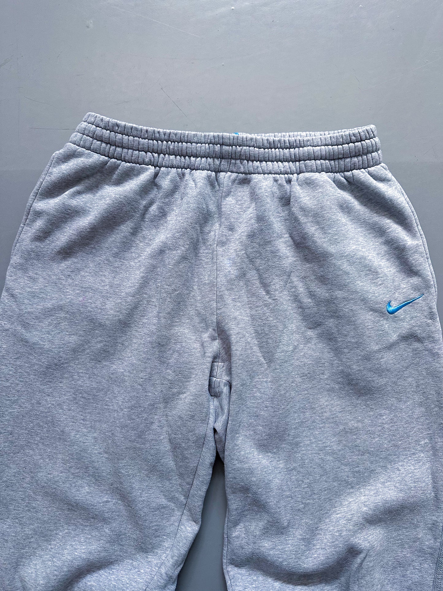 Nike Vintage Open Leg *Blue Logo* Sweatpants / Jogger | L