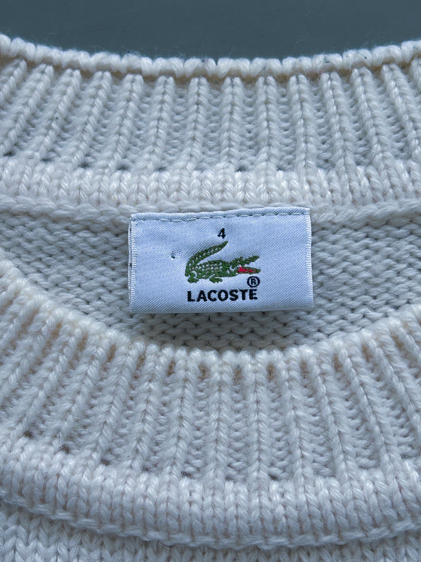 Lacoste Vintage *PREMIUM* Pullover | M