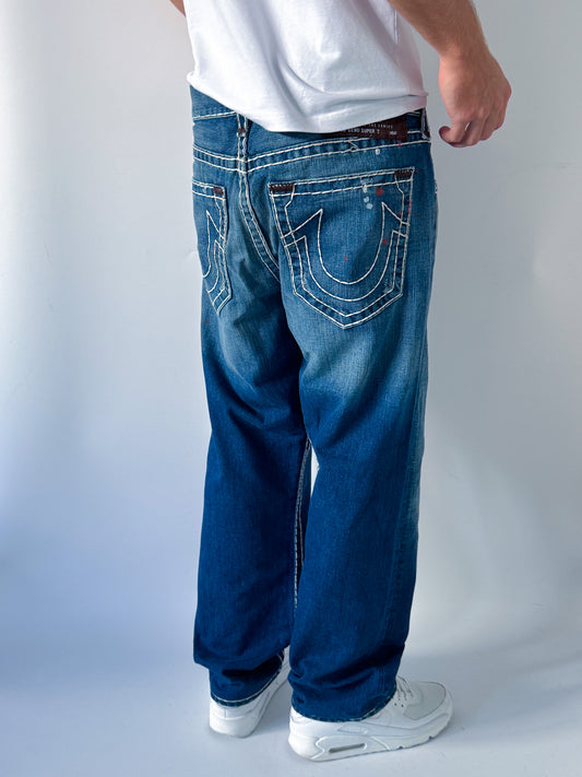 True Religion Vintage Baggy Jeans | L