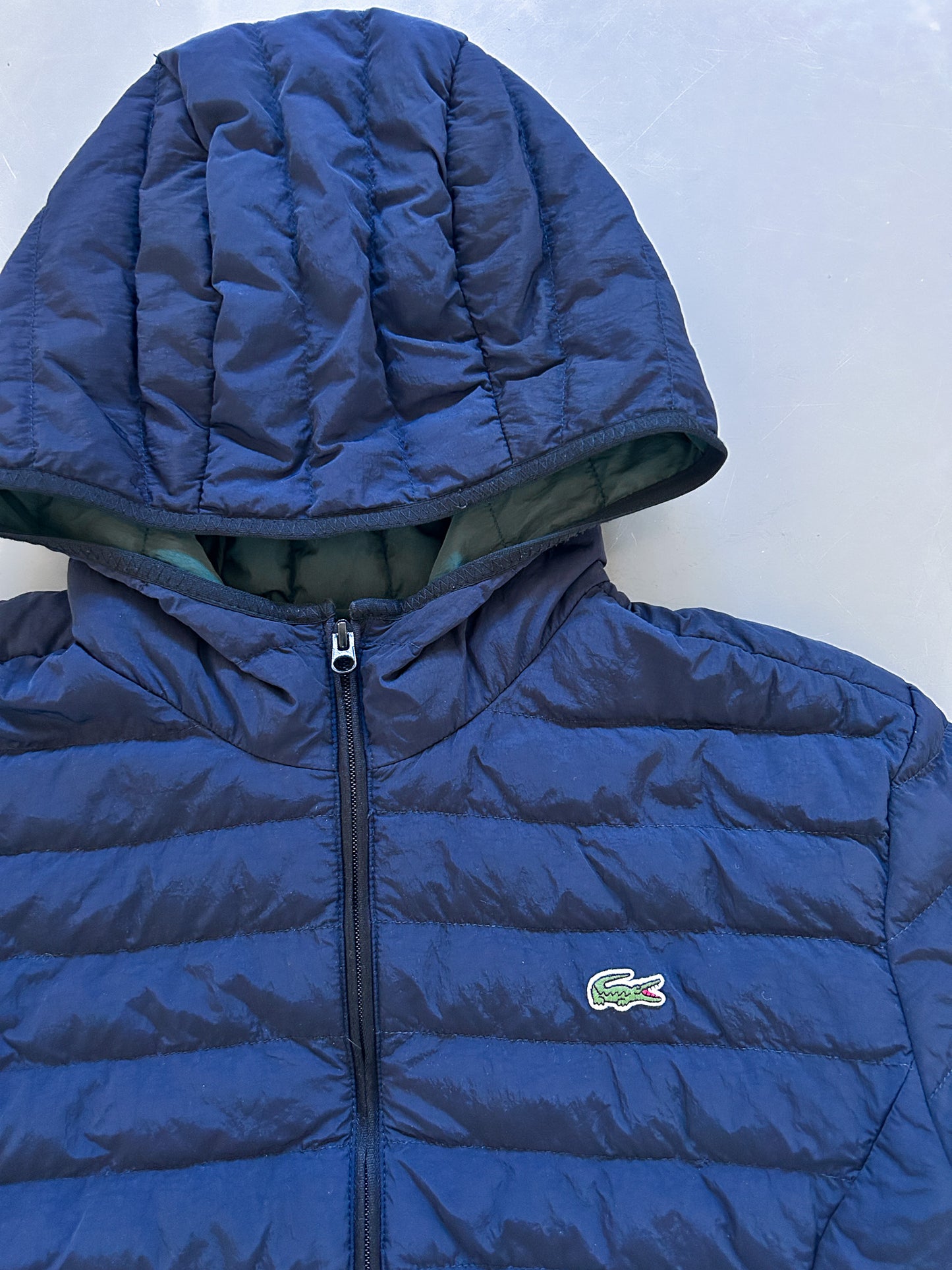 Lacoste Vintage Light Puffer Jacket | S