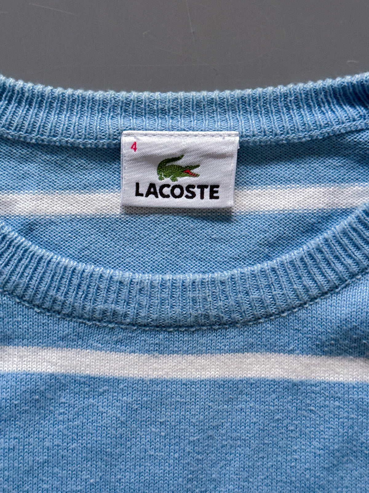 Lacoste Vintage *PASHANIM* Pullover | M