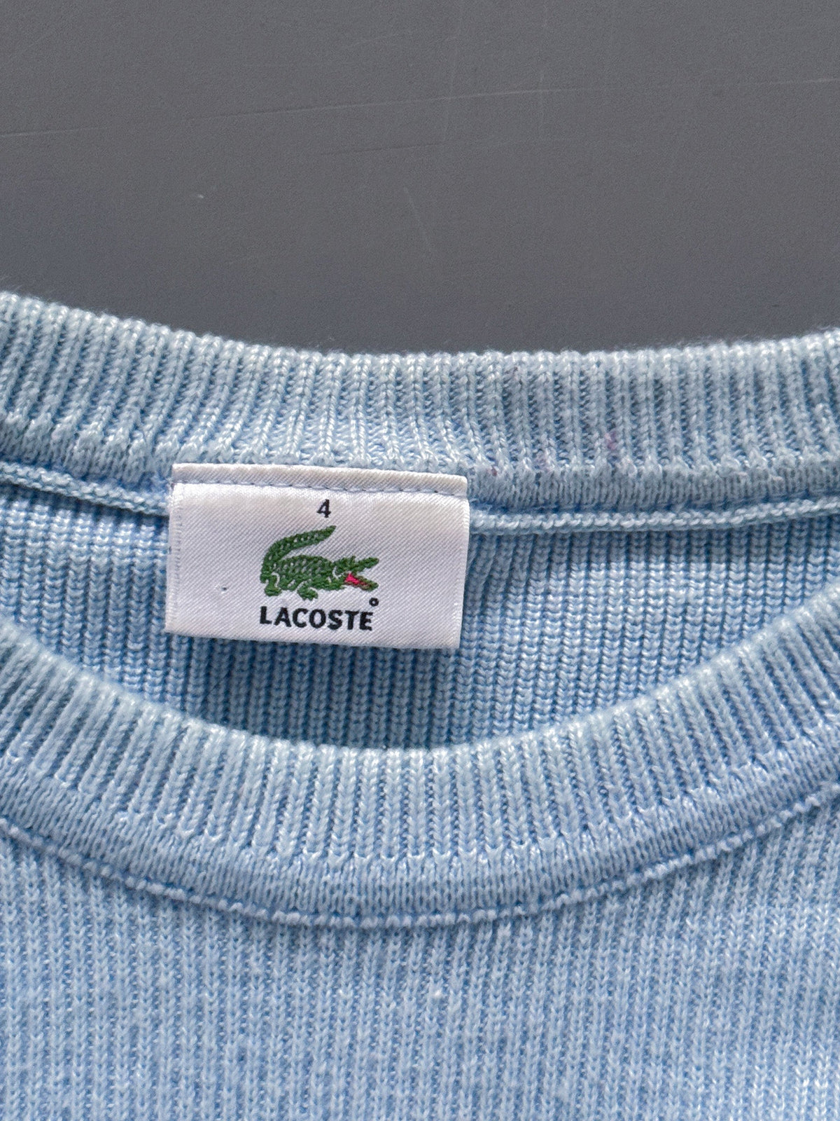 Lacoste Vintage *BABYBLUE* Pullover | M