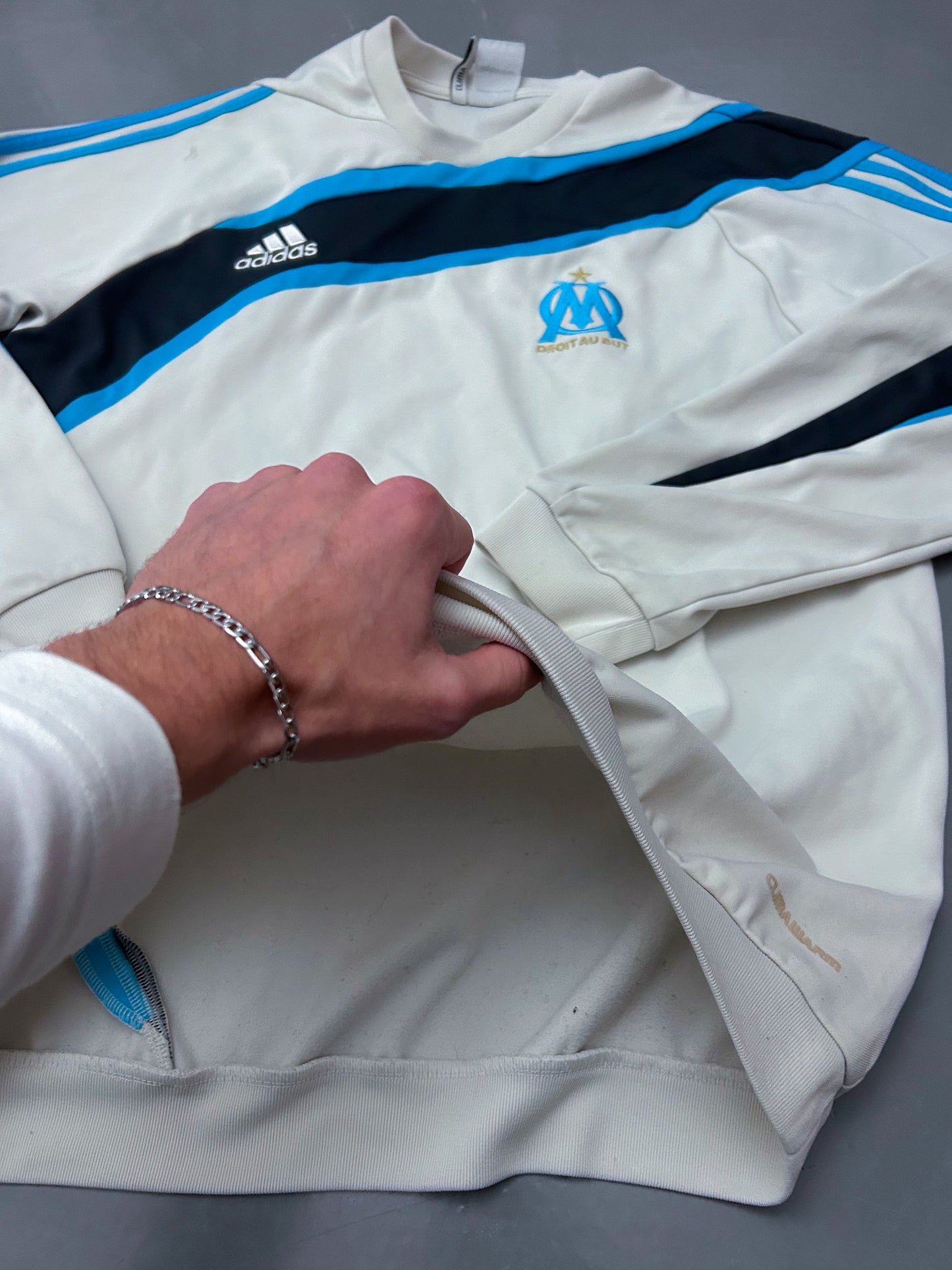 Vintage Adidas x Marseille Pullover | L