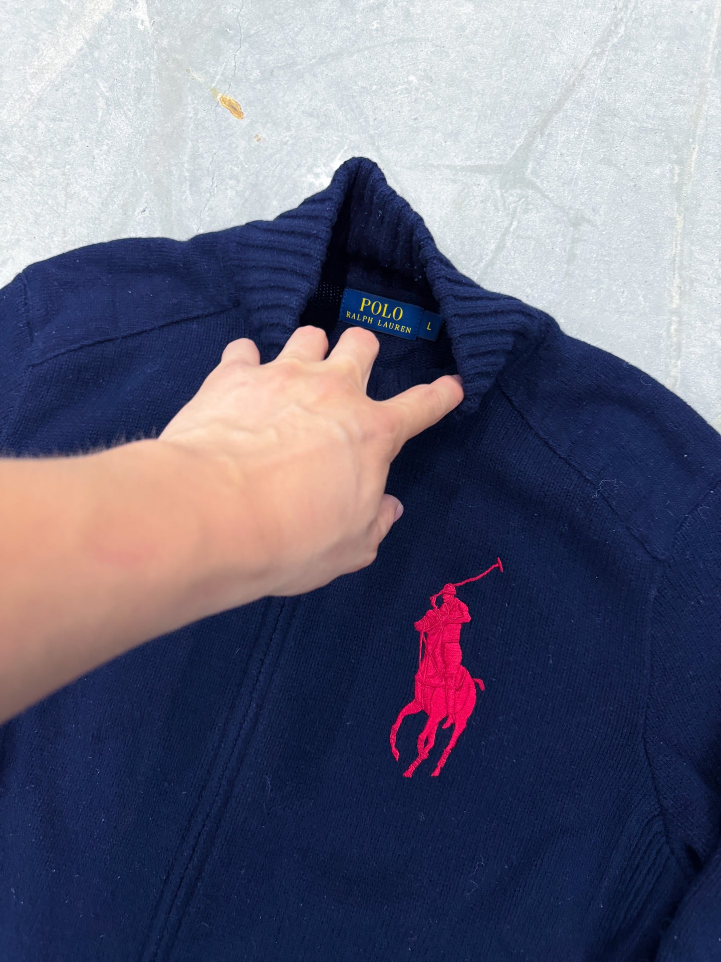 Polo Ralph Lauren *PREMIUM* Zip-up Pullover | L