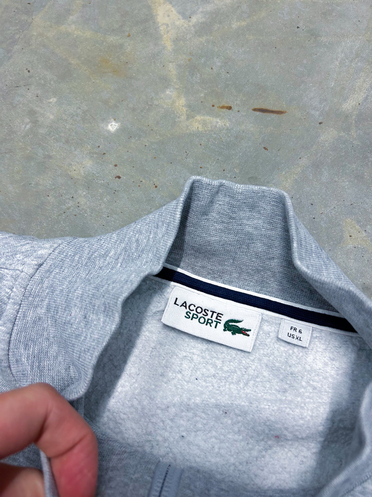 Lacoste Vintage *PREMIUM* Sweatjacke | L