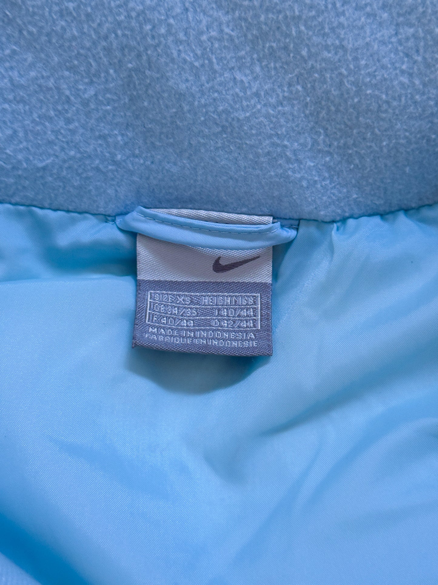 Nike Vintage *Babyblue* Pufferweste | XS