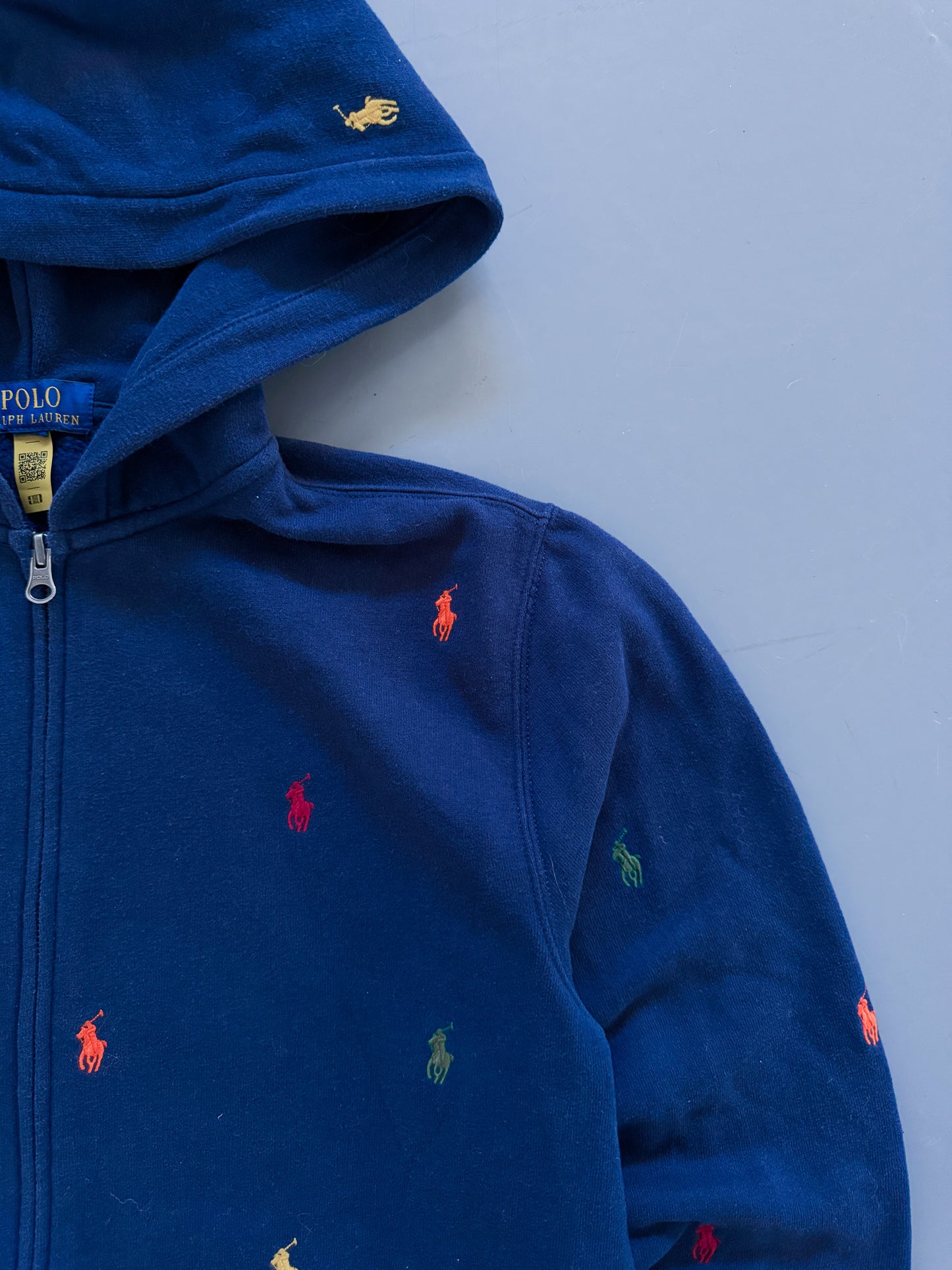 Polo Ralph Lauren Vintage *MONOGRAM STITCH* Sweatjacke | S
